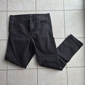 Uniqlo Men's Charcoal Skinny Jeans